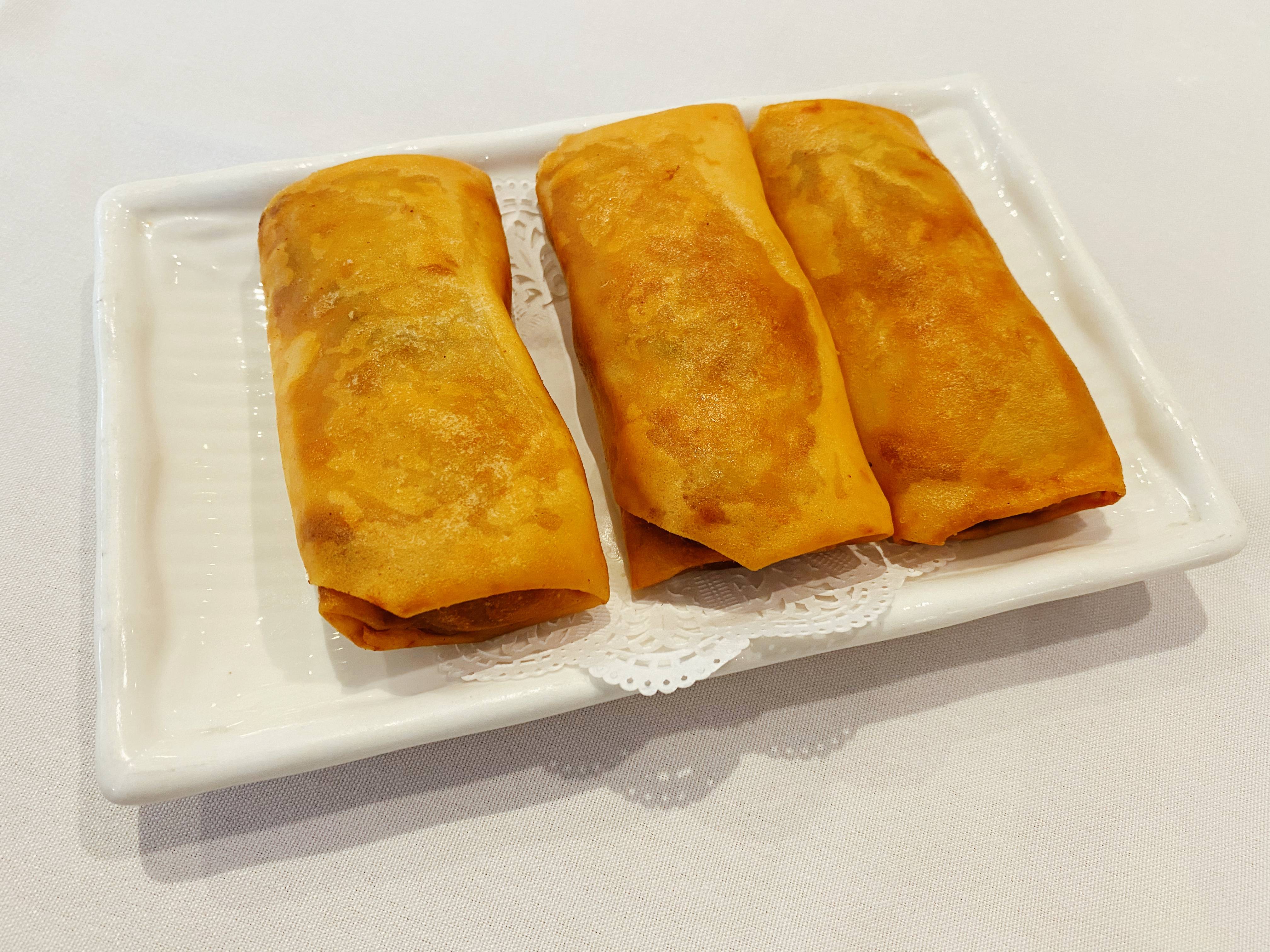 Fried Chicken Spring Rolls 鸡肉春卷